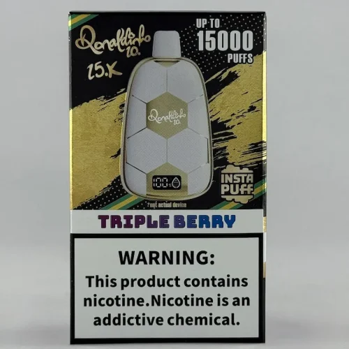 ویپ رونالدینیو  tripleberry 15000